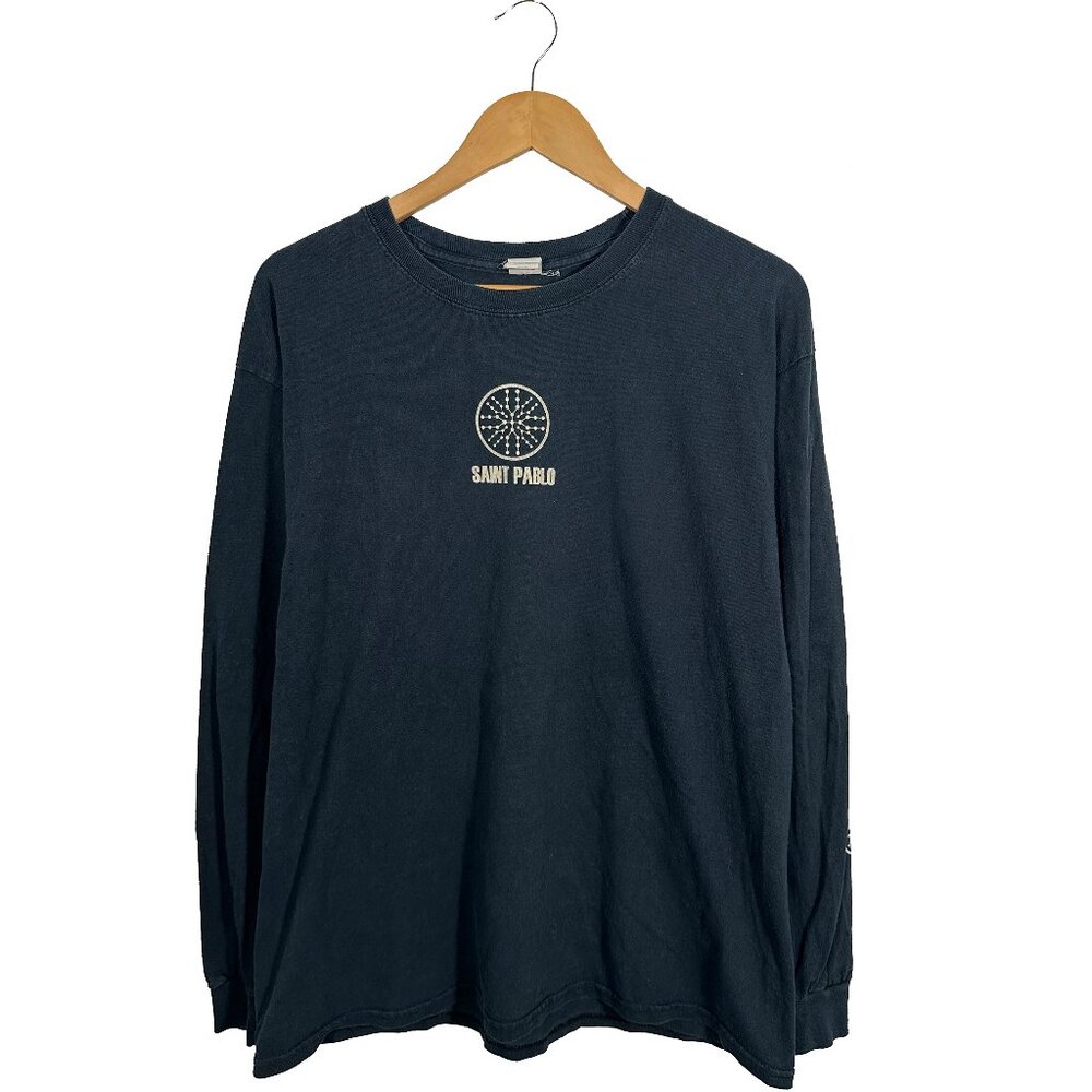 Kanye West Saint Pablo Long Sleeve Tour T-Shirt Size Large